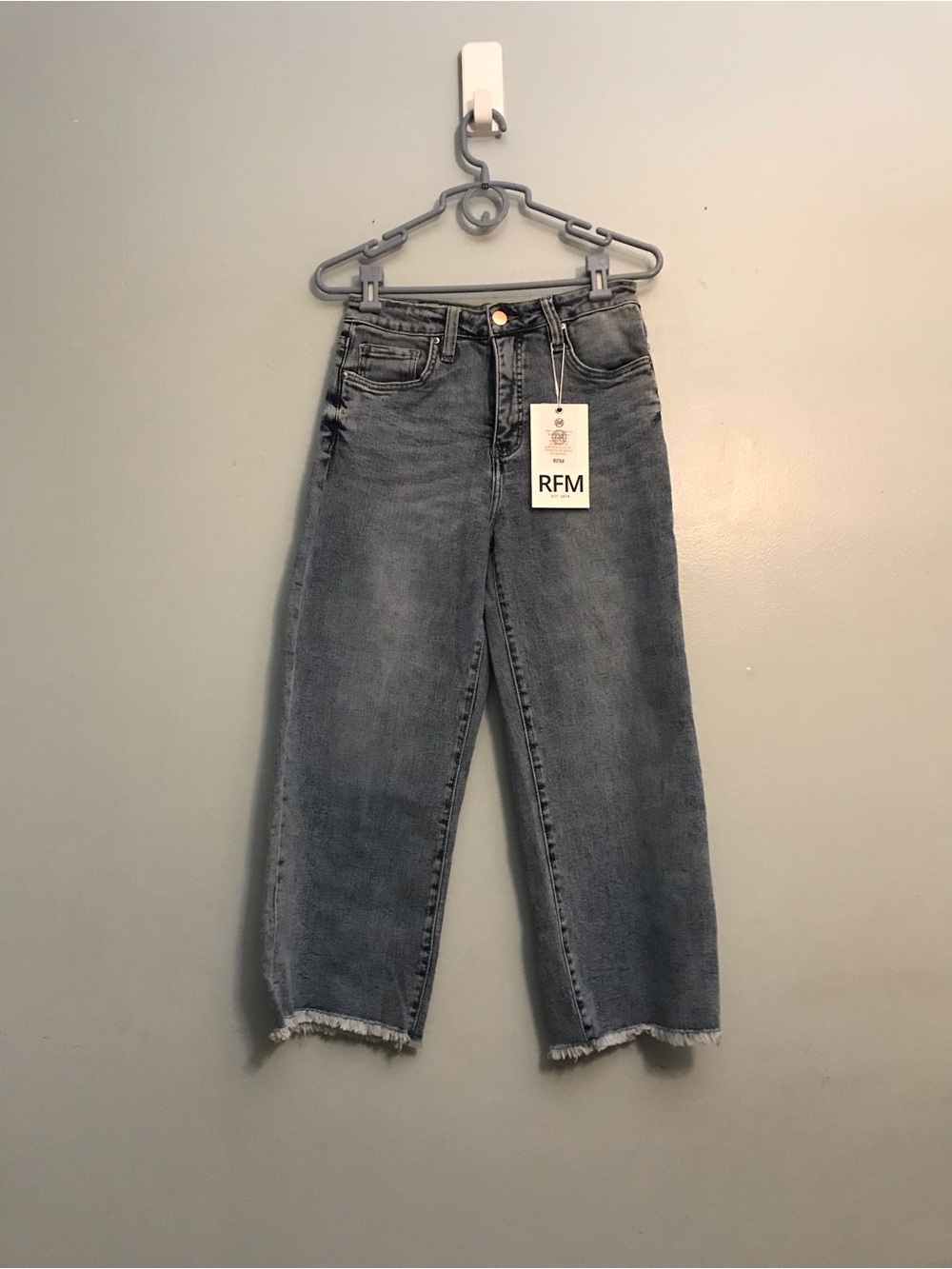 RFM Women's High-Rise Straight Leg Jeans
